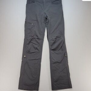 Patagonia Pants SZ 6 Gray Quandary Cargo Hiking Gorpcore Utility Leightweight